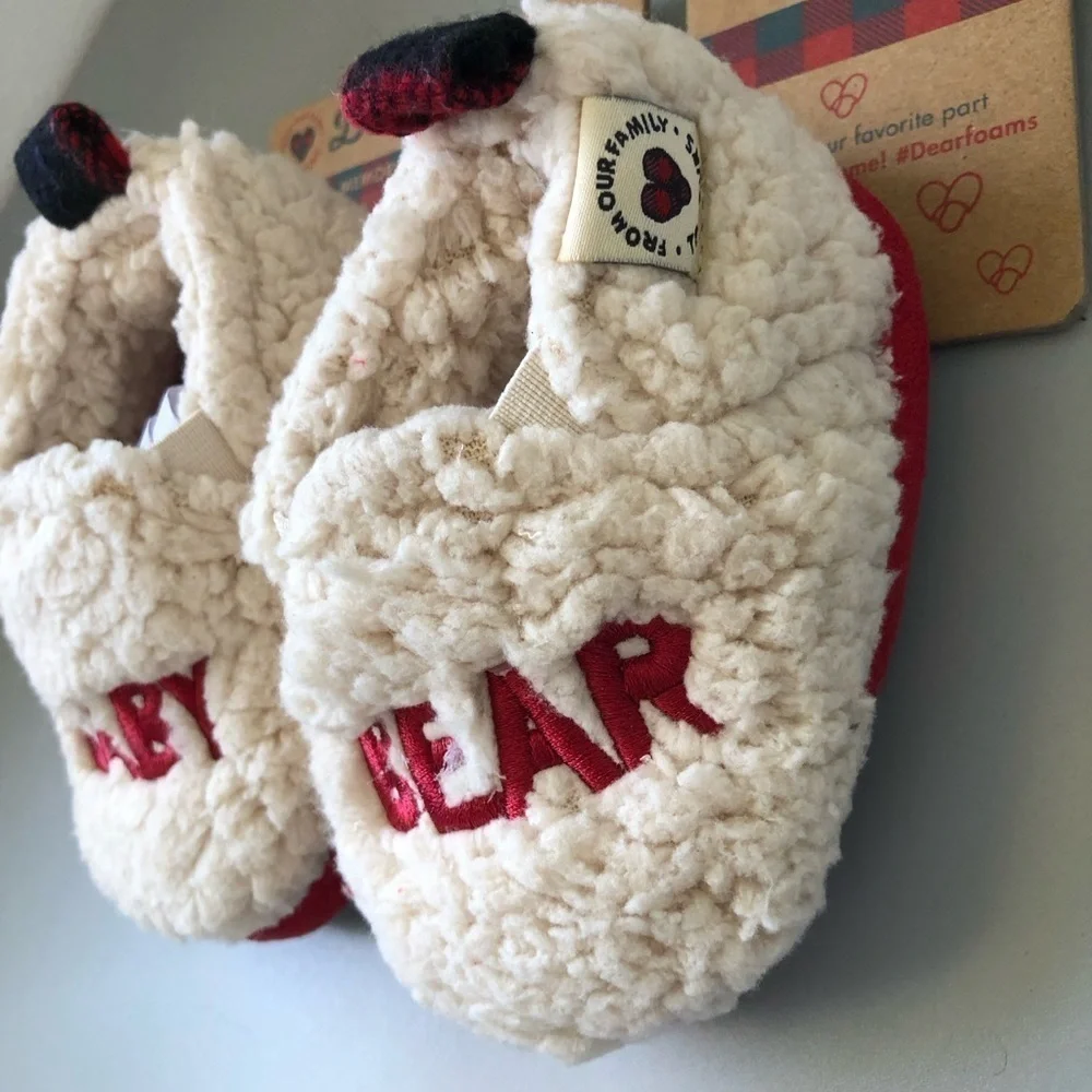 Baby Bear Slippers 9 - 12 Months